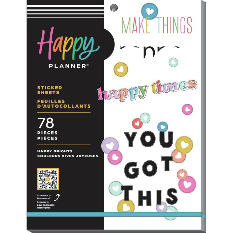 Happy Planner Sticker Value Pack 30/Sheets-Moods + Mindfulness 