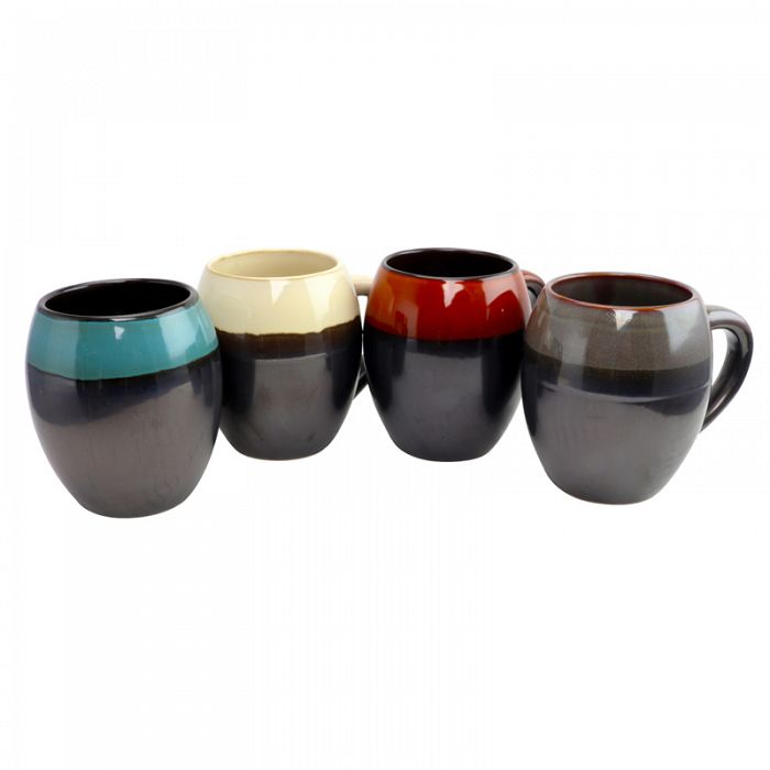 19.5oz Soroca Assorted Mug Set of 4
