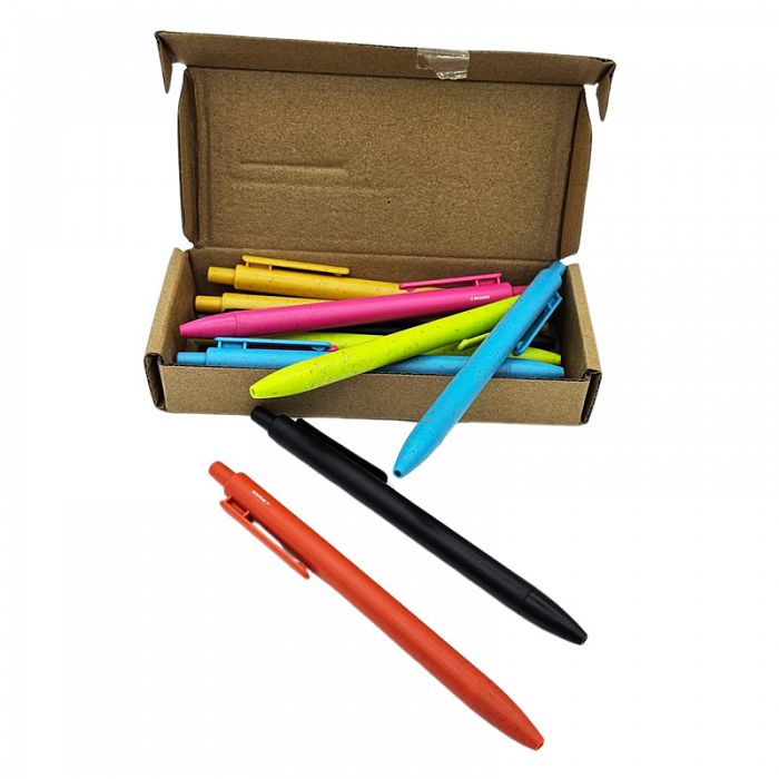 U Brands ONE 12count Bold and Bright Retractable Ballpoint Pens Hybrid Color