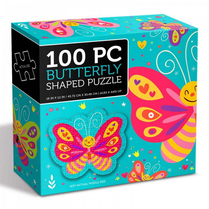 100Piece Butterfly Puzzle