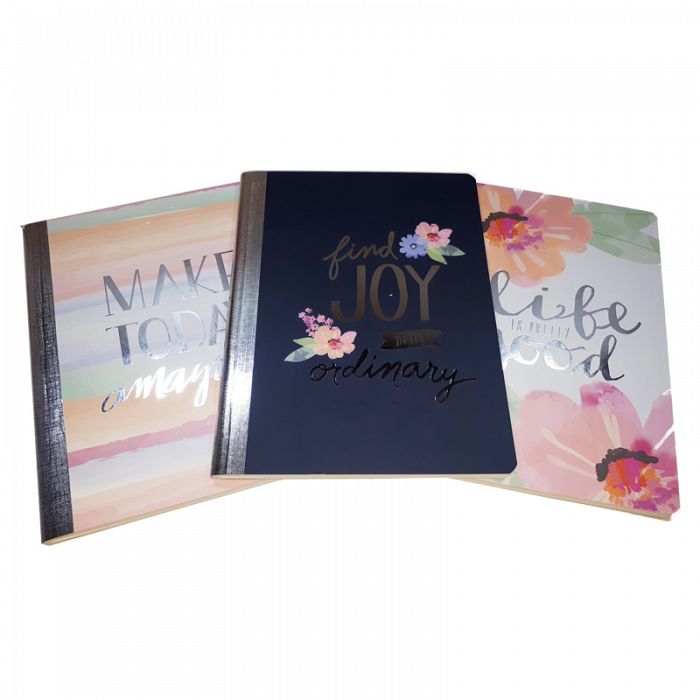Silver Lining Composition Book 3Piece Set