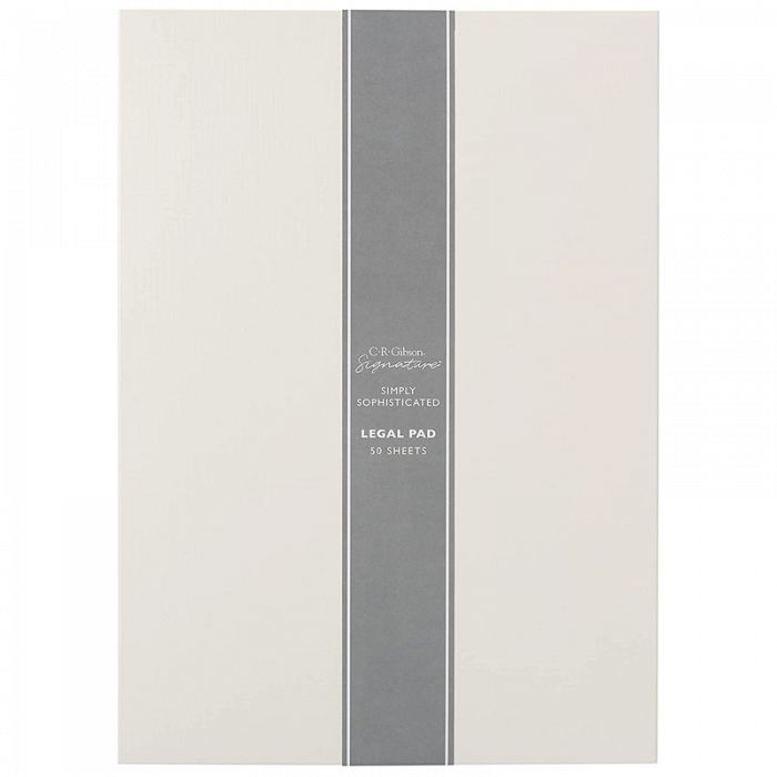 White Top Bound Large Legal Pad