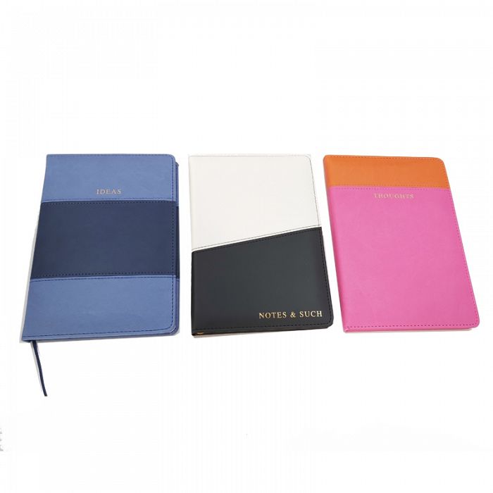 Two-Tone Leatherette Journal