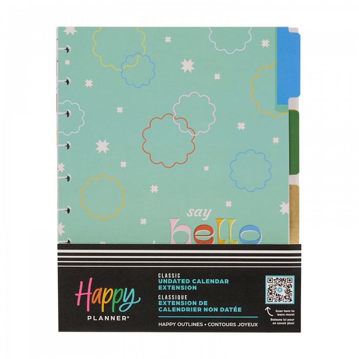 The Happy Planner Happy Outlines 485Piece Classic Extension Pack