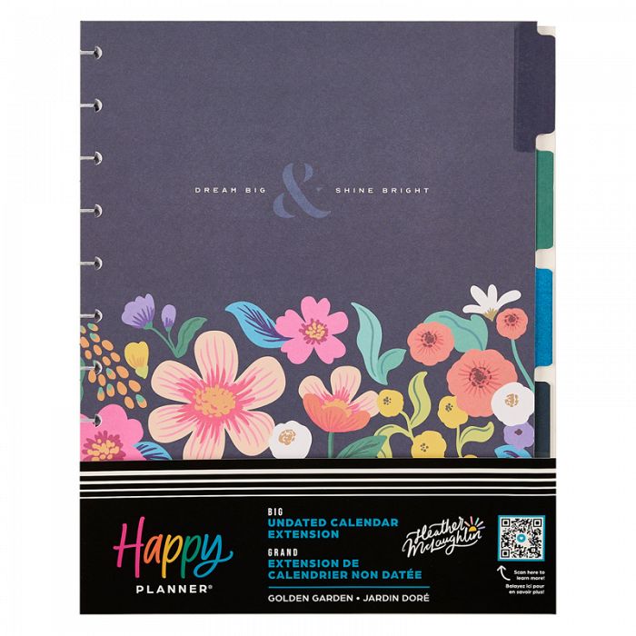 The Happy Planner Golden Garden Big Extension Pack