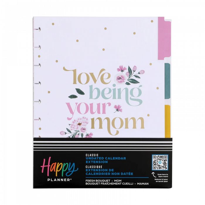 The Happy Planner Fresh Bouquet Classic Extension Pack