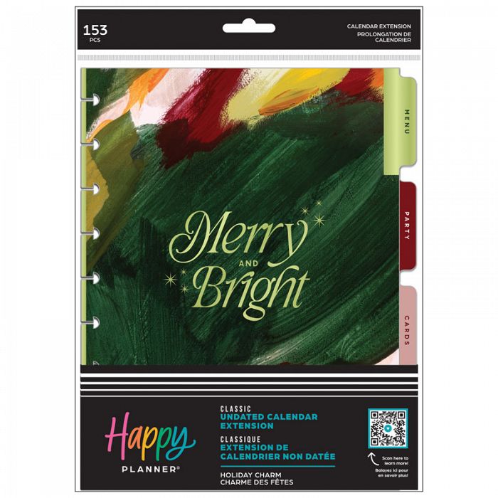 The Happy Planner THP Holiday Charm Classic Extension Pack