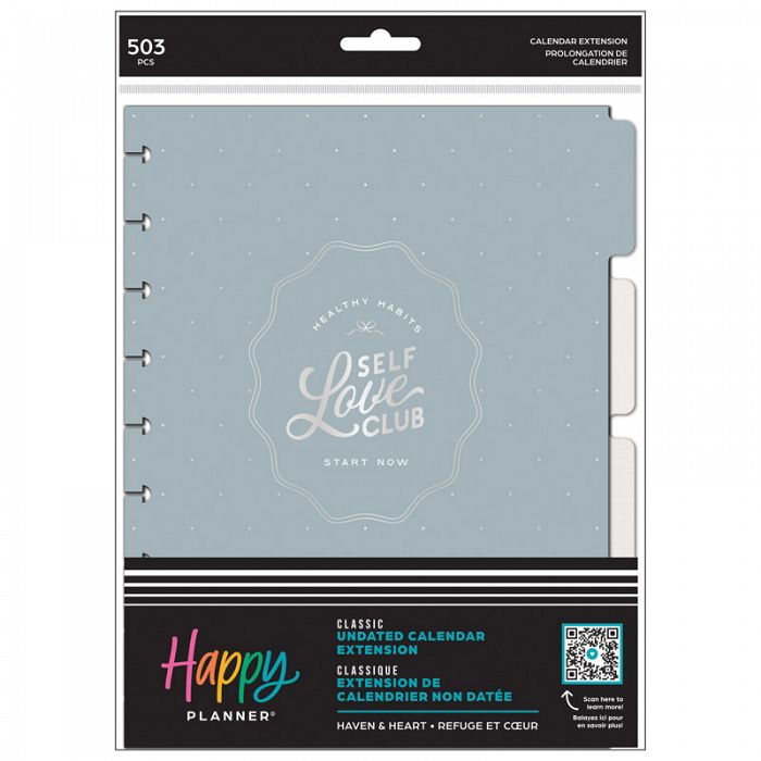 The Happy Planner THP Haven & Heart Fitness Classic Extension Pack