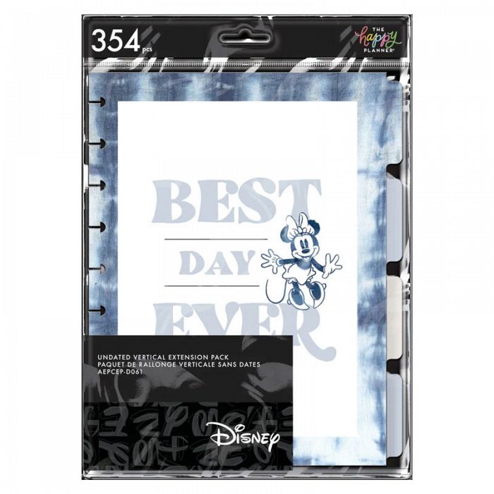 The Happy Planner THP Disney Indigo Classic Extension Pack