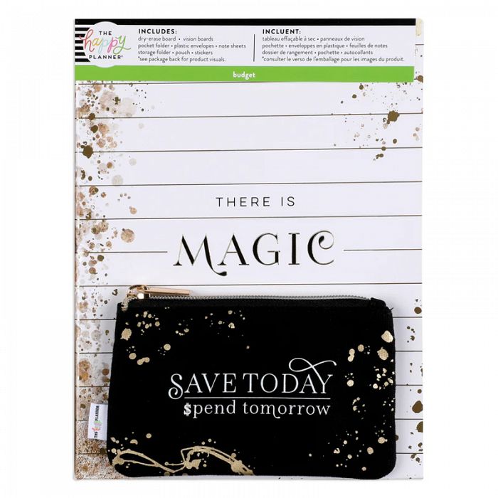 The Happy Planner Know Your Worth Budget Classic Planner Companion