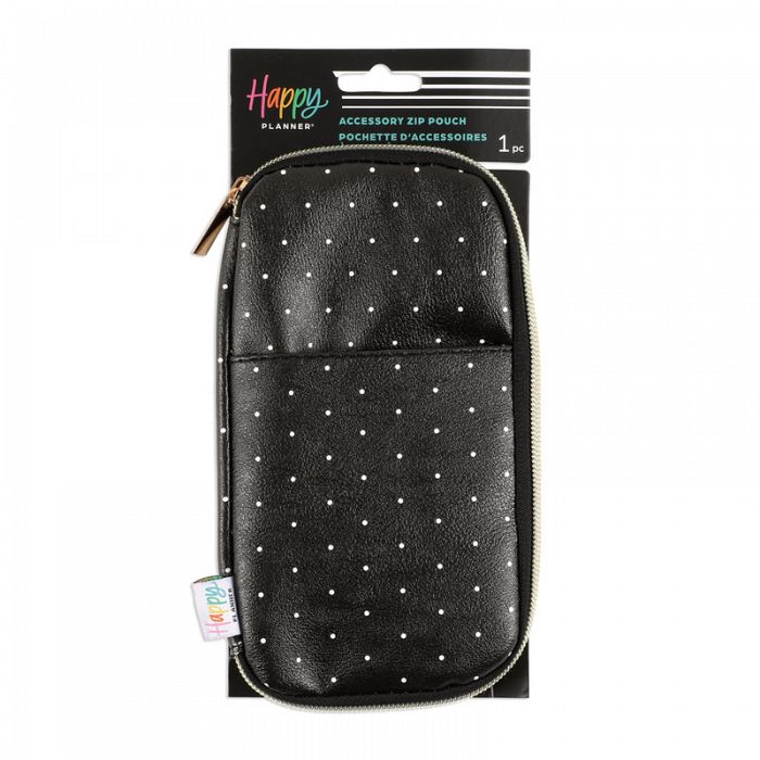 The Happy Planner Polka Dot Accessory Zip Pouch