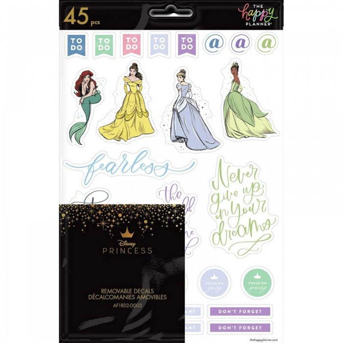 The Happy Planner Disney Strong At Heart Removable Decals