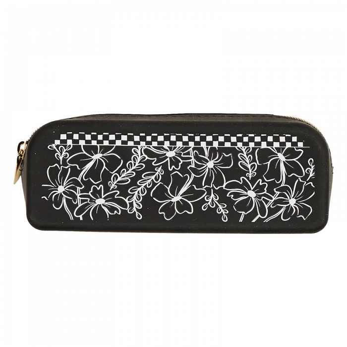 The Happy Planner Flower Charm Silicone Pen & Pencil Zip Pouch