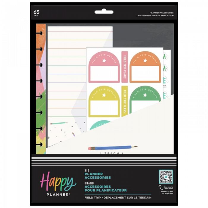 The Happy Planner Classroom Field Trips Teacher Big Accessory Pack
