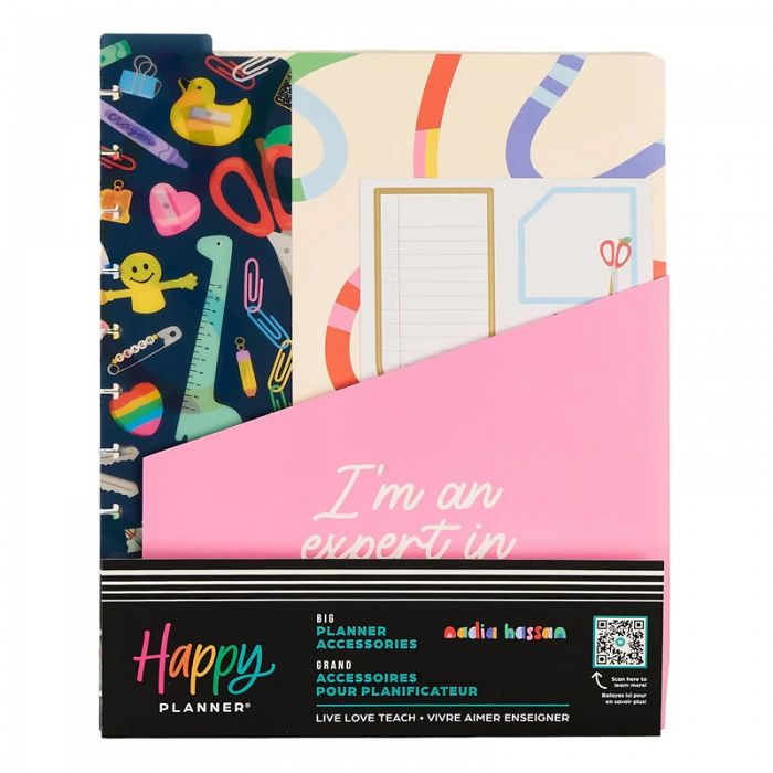 The Happy Planner Live Love Teach Big Accessory Pack