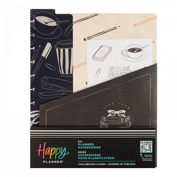 The Happy Planner Chalkboard Charm Big Accessory Pack