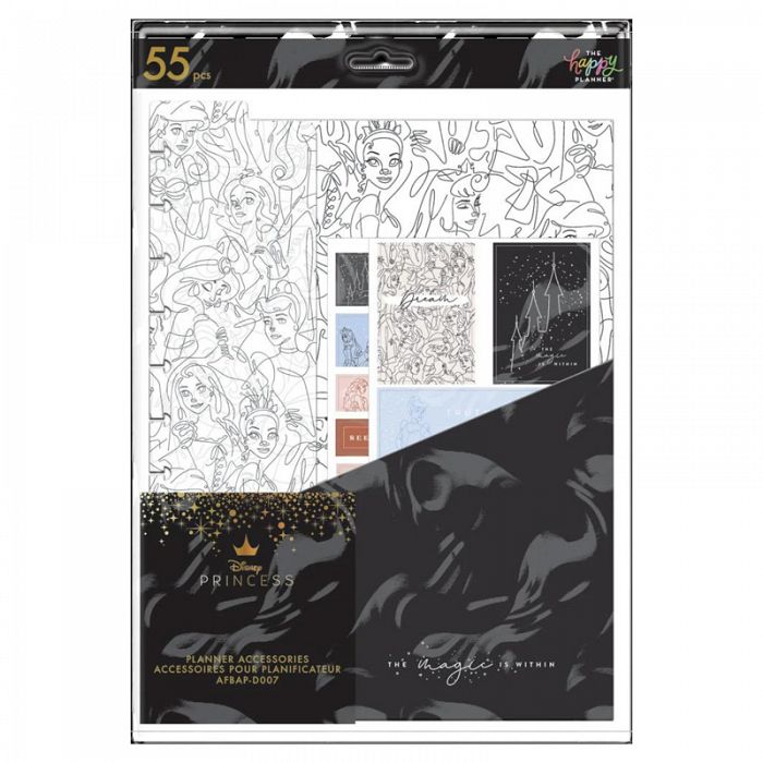 The Happy Planner Disney Princess Elegance Big Accessory Pack