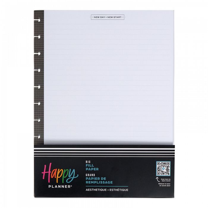 The Happy Planner Aesthetique 40Sheet Big Fill Paper
