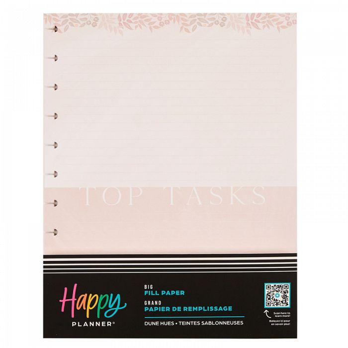The Happy Planner Dune Hues Big Fill Paper