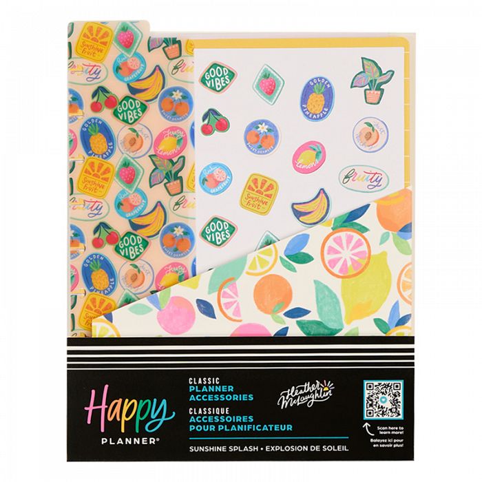 The Happy Planner Sunshine Splash Classic Accessory Pack