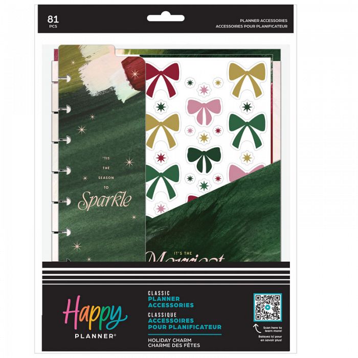 The Happy Planner THP Holiday Charm Classic Accessory Pack