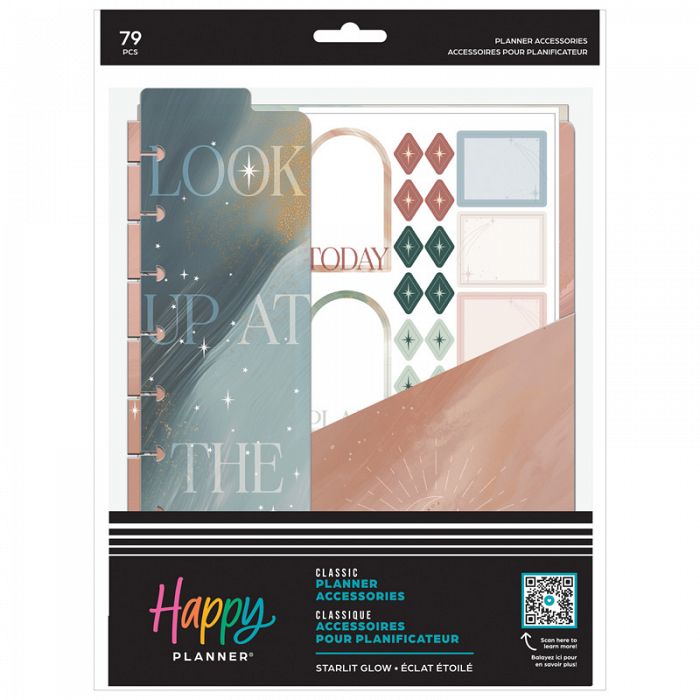 The Happy Planner THP Starlit Glow Classic Accessory Pack