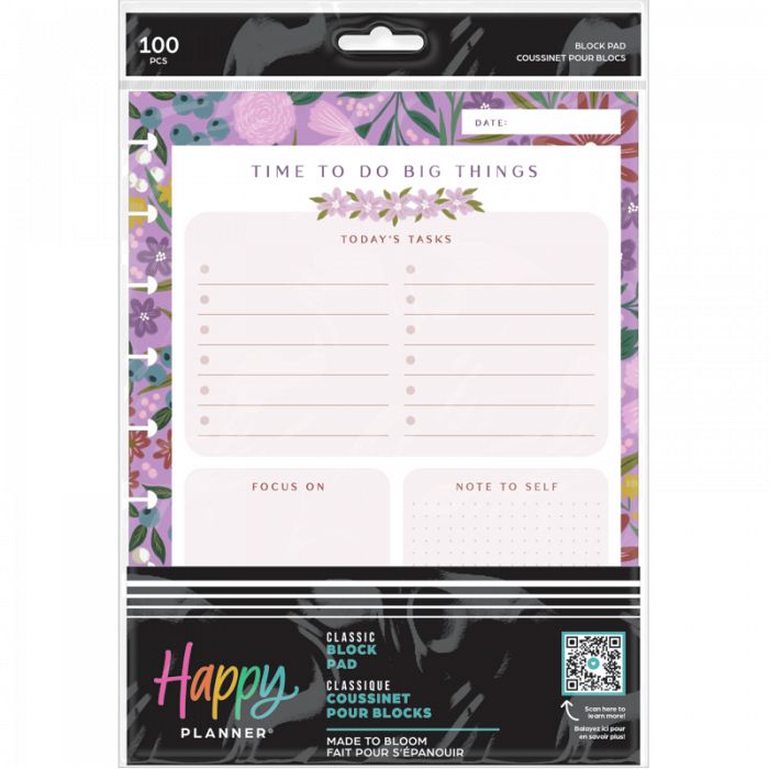 THP Made To Bloom Classic Block Pad
