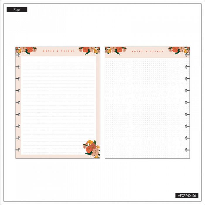The Happy Planner Breathe Live Explore Classic Fill Paper **1 unit left in stock**