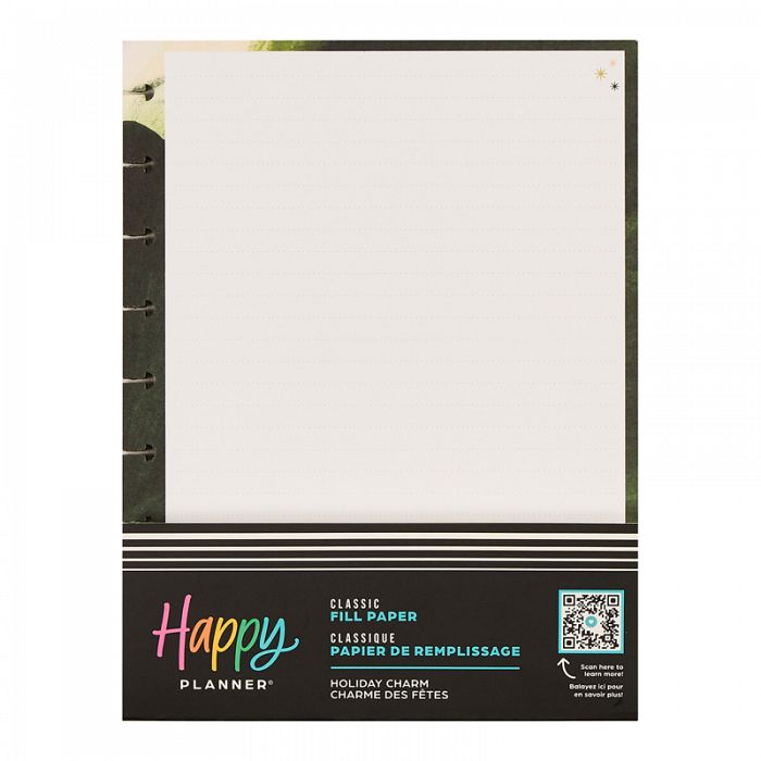 The Happy Planner THP Holiday Charm Classic Fill Paper