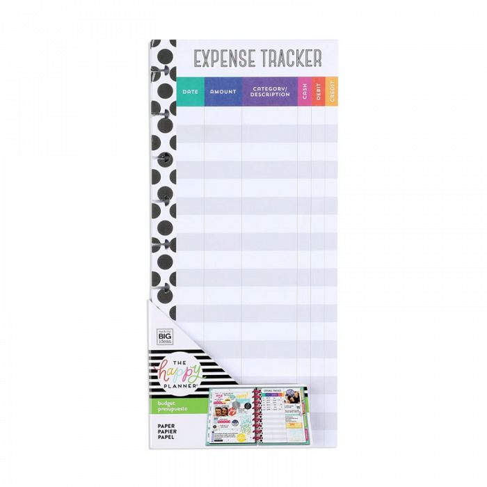 The Happy Planner Classic Planner Half Sheet Budget