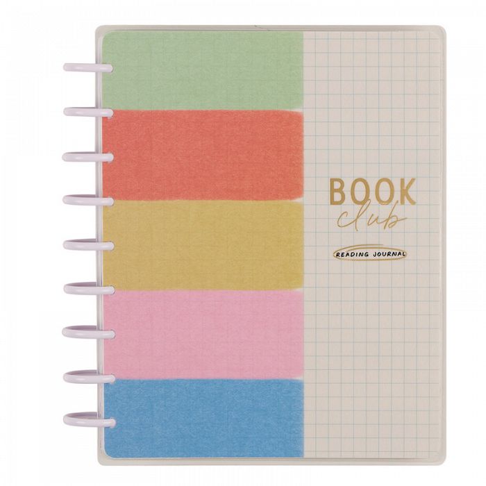 The Happy Planner Book Club Reading Classic Disc Bound Guided Journal