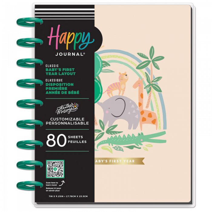 The Happy Planner Hello Little One Classic Disc Bound Journal **two units left in stock**