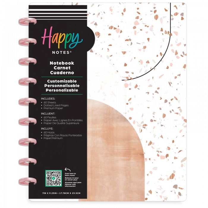 The Happy Planner Sand and Stone Classic Disc Bound Notebook