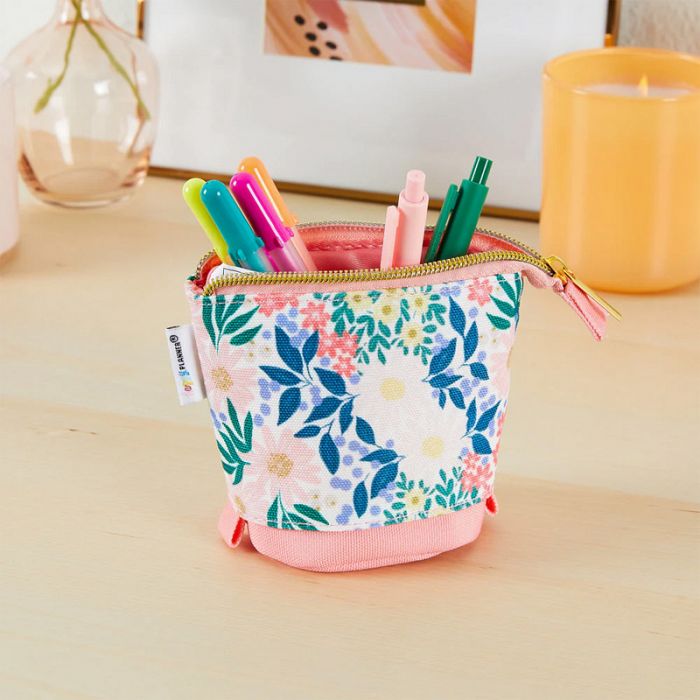 The Happy Planner Springtime Flora Convertible Pen Pouch