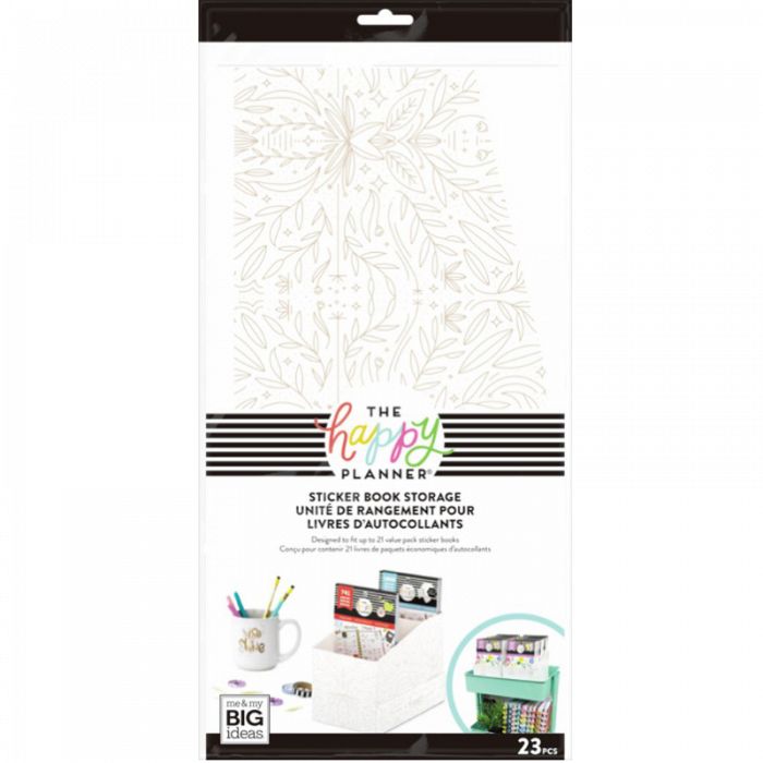 THP Neutral Florals Sticker Pad Storage