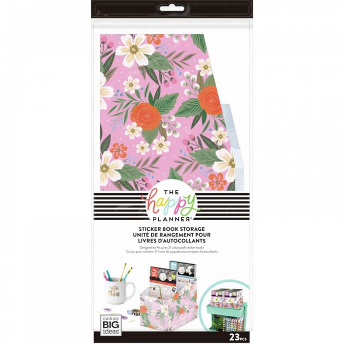 THP All Over Floral Sticker Pad Storage