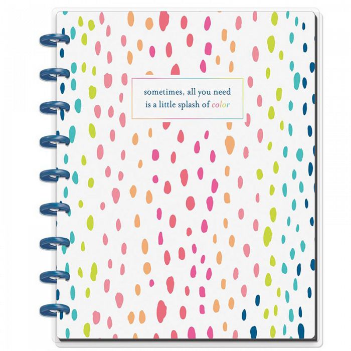 The Happy Planner Splash of Color Classic Notebook SHIPPING INCLUDED