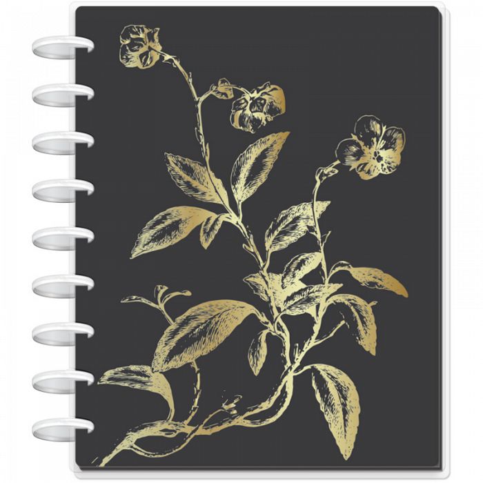 Undated Planner Plans + Notes Journal Day, Week or Month VINTAGE FLORALS Classic Format