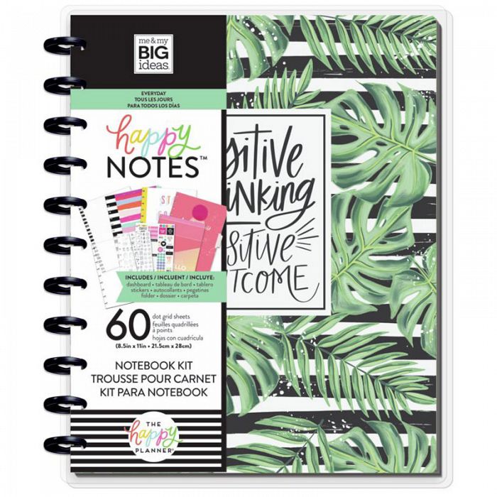 Positive Thinking Big Format Notebook Kit