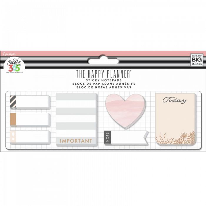 THP Rose Small Sticky Notes Planner