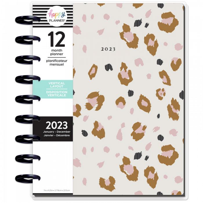2023 January - December Neutral Jungle Classic Vertical Layout SHIPPING INCLUDED