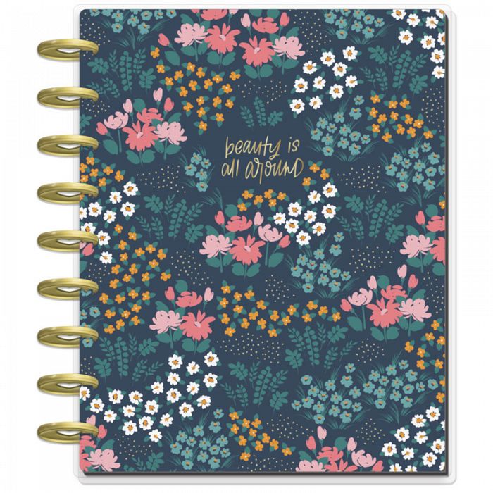 18-Month Teeny Florals Classic Dashboard Happy Planner July 2022 - December 2023