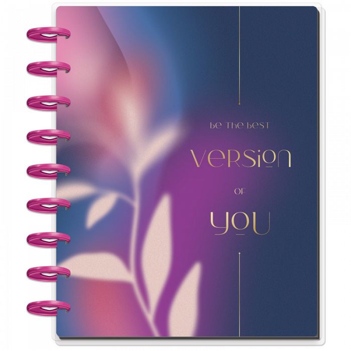 The Happy Planner 12 Months Undated Planner New Aura Classic Wellness Layout
