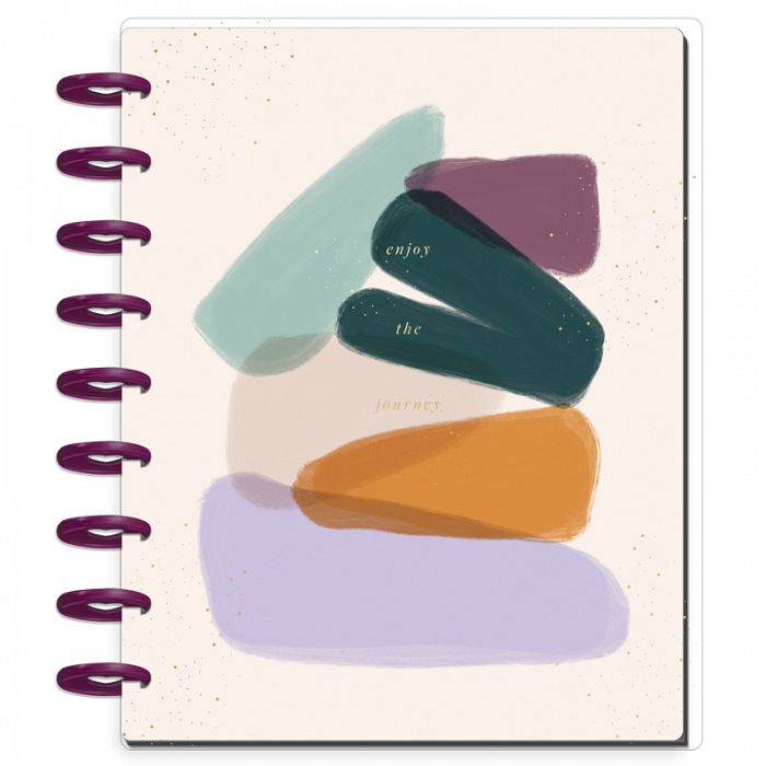 The Happy Planner 12 Months Undated Planner Pressed and Painted Classic Vertical Layout