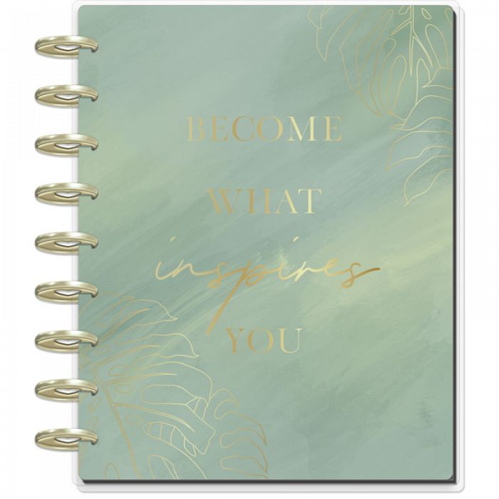 18-Month Sage Classic Vertical Deluxe Happy Planner July 2022 - December 2023
