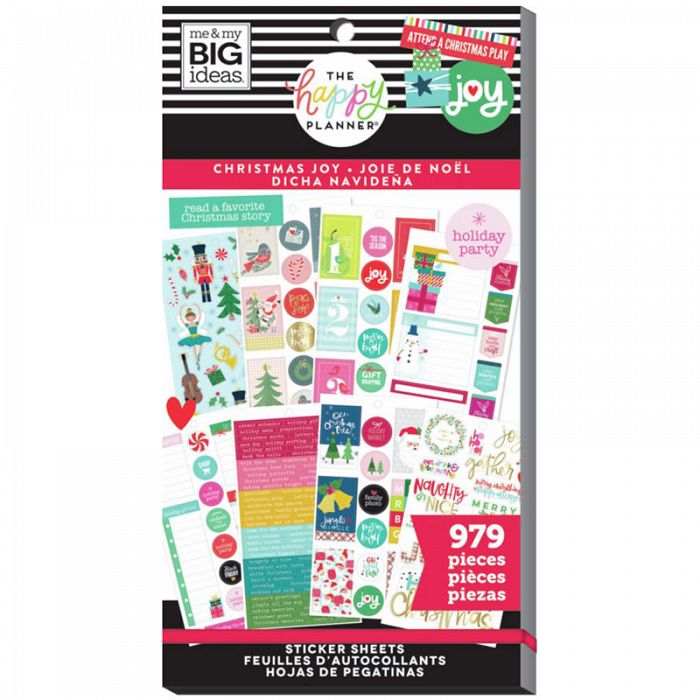 Value Pack Stickers - Christmas Joy 979 Pieces BUY ME FOR 50% OFF with your cart order of $30+ before taxes. Use discount code HAPPYSTICKER25