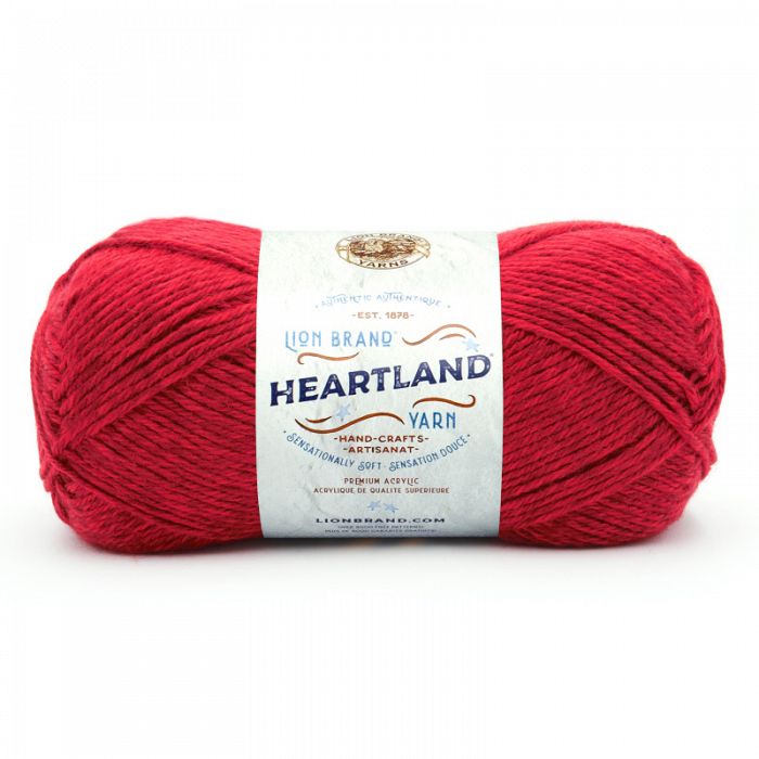Lion Brand Yarn Heartland Redwood