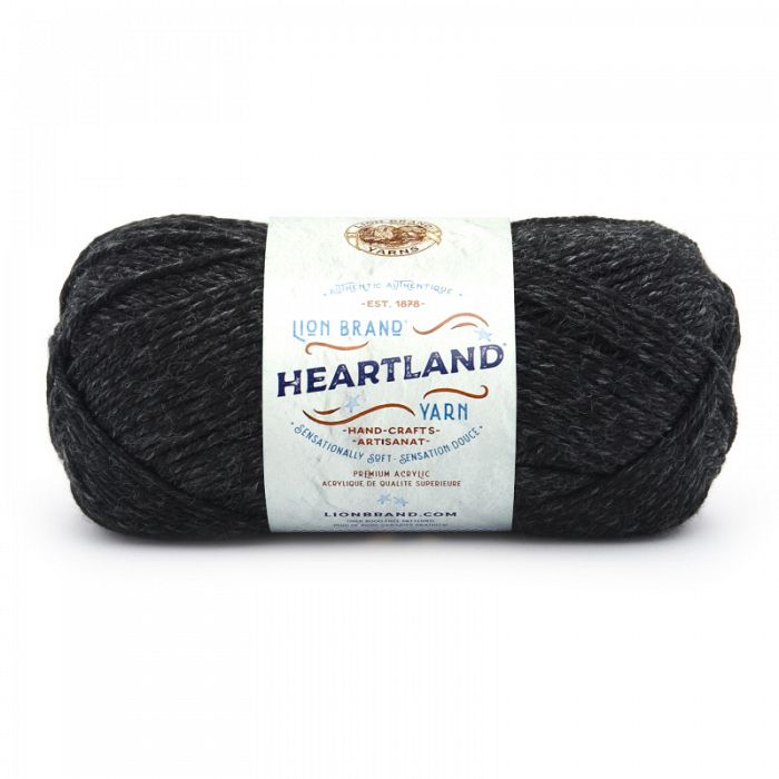 Lion Brand Yarn Heartland Black Canyon