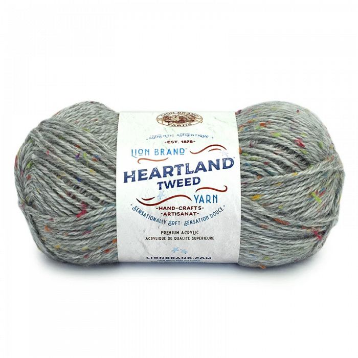 Lion Brand Yarn Heartland Mount Rainier Tweed *Inspired by wild places. Soft enough for everyday making.