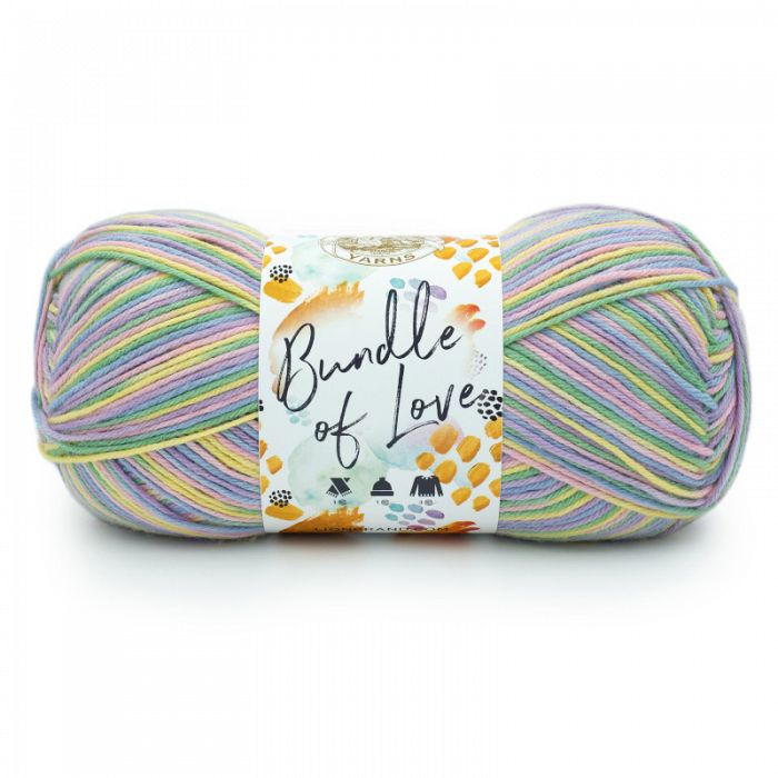 Lion Brand Yarn Bundle of Love Chamomile